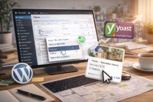 Duplicar páginas en wordpress con Yoast Duplicate Post paso a paso.